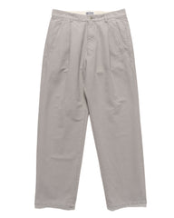 CAV EMPT Brushed Soft Cotton One Tuck Pants Grey, Bottoms