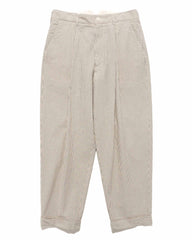 Engineered Garments WP Pant Cotton Seersucker Natural, Bottoms