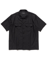 HAVEN Jasper S/S Shirt - Linen Black, Shirts
