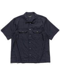 HAVEN Jasper S/S Shirt - Linen Navy, Shirts