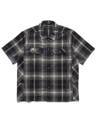 HAVEN Jasper S/S Shirt - Plaid Merino Wool Midnight, Shirts