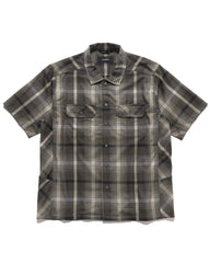 HAVEN Jasper S/S Shirt - Plaid Merino Wool Olive, Shirts