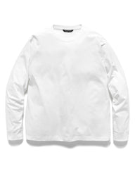 HAVEN Excel Relaxed Fit T-Shirt L/S - Siro Cotton Jersey White, T-Shirts