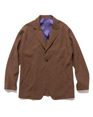 Needles Miles Jacket - Poly Chambray Brown, Outerwear