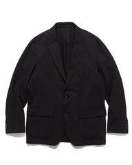 Sophnet. High Gauge Wave Stripe Standard 2Button Jacket Black, Outerwear