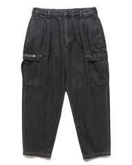 WTAPS MILT2301 / Trousers / Cotton. Denim Black, Bottoms