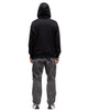 HAVEN Prime Pullover Hoodie - Suvin Cotton Terry Black, Sweaters