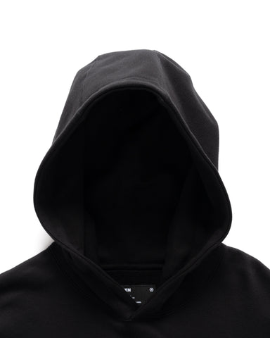 HAVEN Prime Pullover Hoodie - Suvin Cotton Terry Black, Sweaters