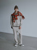 HAVEN Roam Full Zip - Fog Wool Cotton Terry Taupe, Sweatshirts
