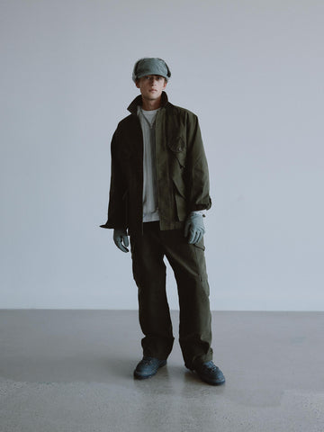 HAVEN Cascadia Jacket - Giza Cotton Moleskin Olive, Jackets