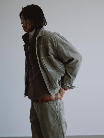 HAVEN Station Jacket Type 01 - Corduroy Sulfur Dye Taupe, Jackets