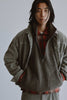 HAVEN Alpine 1/2 Zip Pullover - Melange Wool Charcoal, Fleece