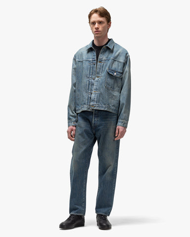 A.PRESSE 1st Type Denim Jacket Indigo, Outerwear