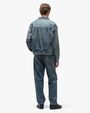 A.PRESSE 1st Type Denim Jacket Indigo, Outerwear