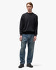 A.PRESSE Cotton Knit L/S T-Shirt Black, Knits