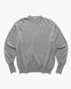 A.PRESSE Cotton Knit L/S T-Shirt Grey, Knits