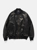 A.PRESSE Leather L2-B Flight Jacket Black, Leather Jackets