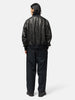 A.PRESSE Leather L2-B Flight Jacket Black, Leather Jackets