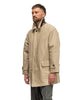 A.PRESSE Linen Half Coat Beige, Outerwear