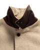 A.PRESSE Linen Half Coat Beige, Outerwear