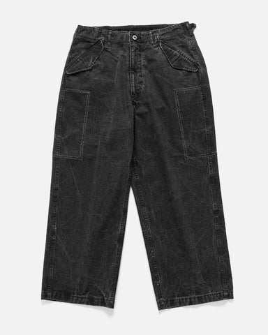 A.PRESSE M-51 Custom Pants Black, Pants