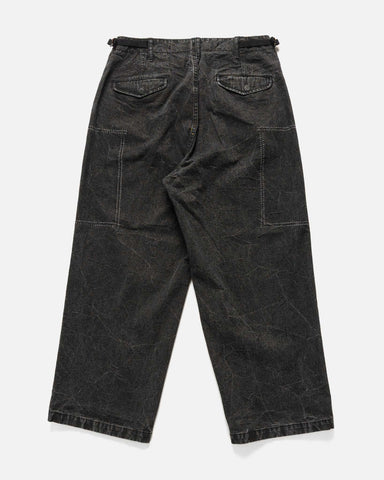 A.PRESSE M-51 Custom Pants Black, Pants