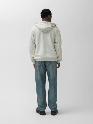 A.PRESSE No.22 Washed Wide Denim Pants Indigo, Jeans