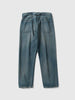 A.PRESSE No.22 Washed Wide Denim Pants Indigo, Jeans