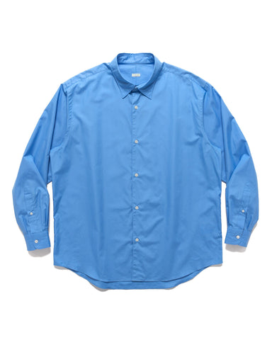 A.PRESSE Regular Collar Shirt Sax, Shirts