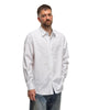 A.PRESSE Regular Collar Shirt White, Shirts