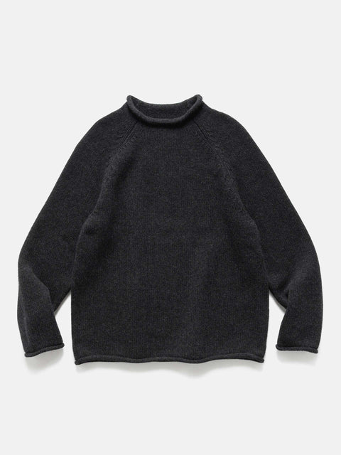A.PRESSE-Roll-Neck-Sweater-Charcoal-1