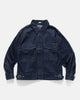 A.PRESSE Royal Canadian Navy Denim Work Jacket Indigo, Jackets