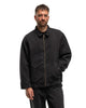 A.PRESSE Silk Hemp French Air Force Pilot Jacket Black, Outerwear