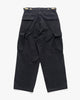 A.PRESSE Silk Nep US Coast Guard ODU Trousers Black, Bottoms