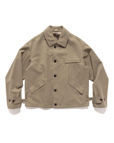 A.PRESSE Top Kersey Sports Jacket Beige, Outerwear