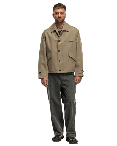 A.PRESSE Top Kersey Sports Jacket Beige, Outerwear