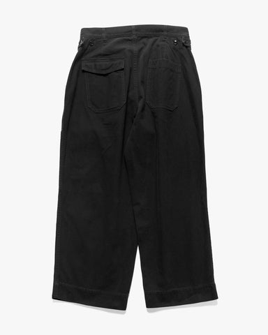 A.PRESSE USAF Hemmed Bottoms Black, Bottoms