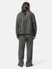 A.PRESSE Vintage Black Chambray Work Jacket Black, Jackets