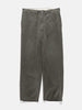 A.PRESSE Vintage Black Chambray Work Pants Black, Pants