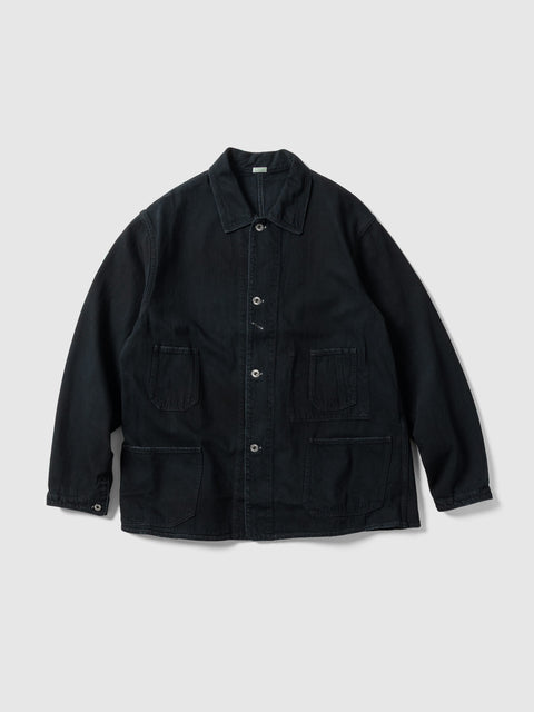 A.PRESSE Vintage Denim Chore Jacket Custom, Denim Jackets