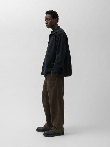 A.PRESSE Vintage Denim Work Pants Brown, Jeans