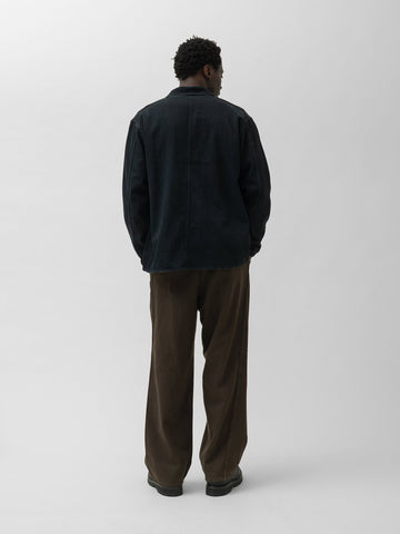 A.PRESSE Vintage Denim Work Pants Brown, Jeans