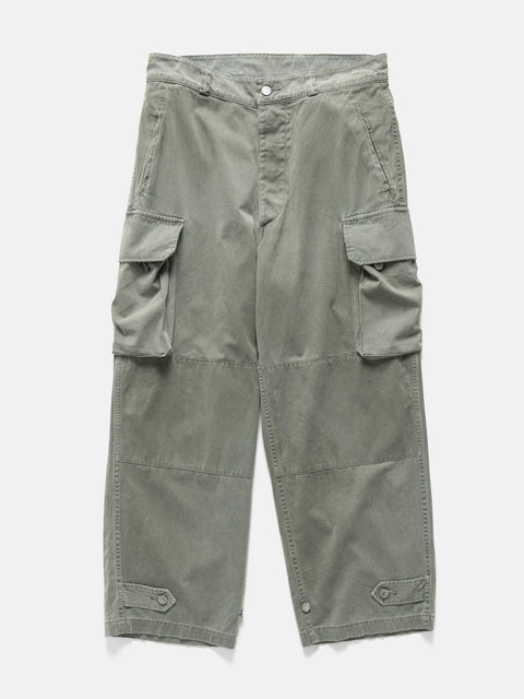 A.PRESSE Vintage FA HBT M-47 Pants Sage, Cargo Pants