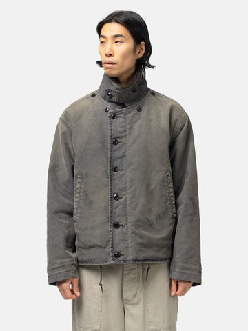 A.PRESSE Vintage FN Deck Jacket Blue, Jackets