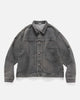A.PRESSE Vintage Grey Denim Jacket, Trucker Jackets