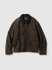 A.PRESSE Vintage Silk Cotton Detroit Jacket Brown, Jackets