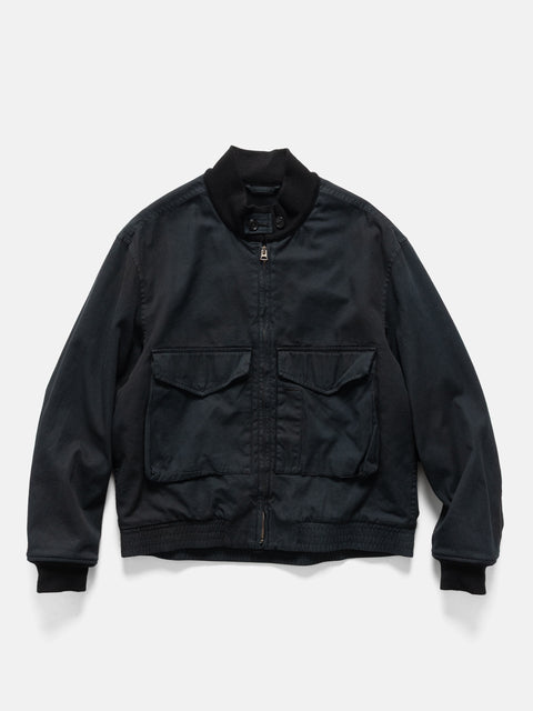 A.PRESSE-Vintage-US-Navy-Type-G-8-Flight-Jacket-Black-1