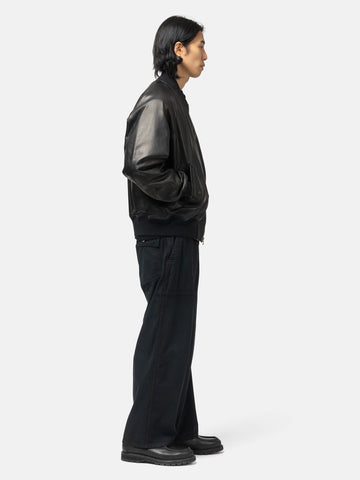 A.PRESSE Vintage Utility Pants Black, Pants