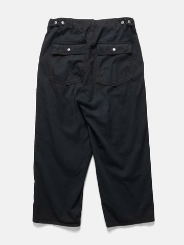 A.PRESSE Vintage Utility Pants Black, Pants