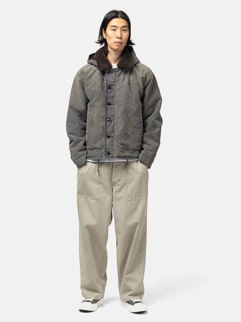 A.PRESSE Vintage Utility Pants Greige, Pants